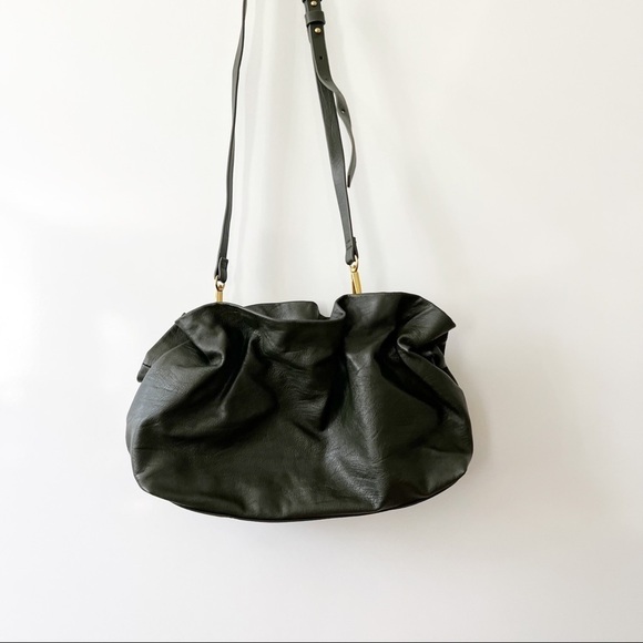 Anthropologie Crossbody Bucket Bag - Picture 2 of 7